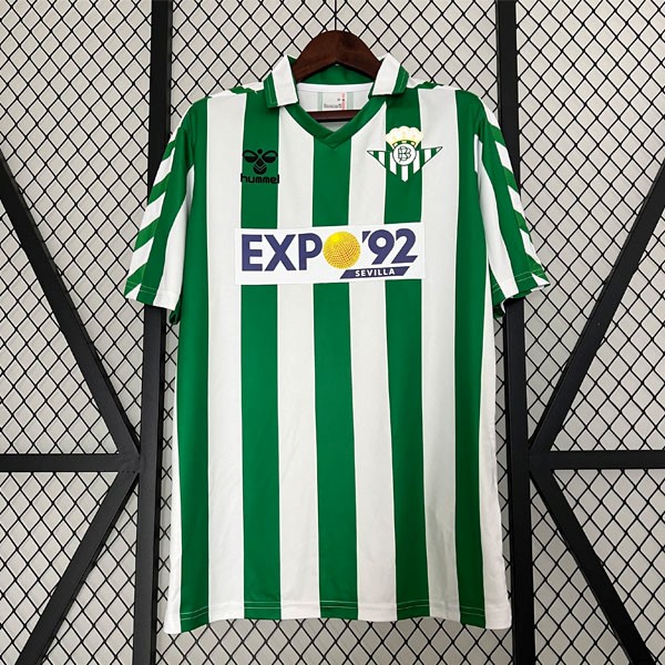 Tailandia Camiseta Real Betis 1ª ML Retro 1988 1989